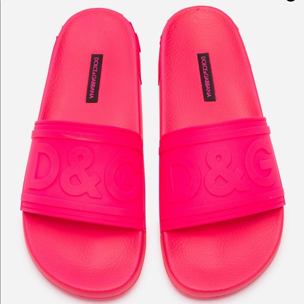 Dolce & Gabbana rubber slides
